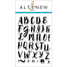 Altenew - Calligraphy Alpha Uppercase - Clear Stamps 4x6